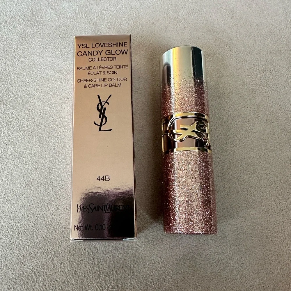 Yves Saint Laurent Valentines Edition Loveshine Candy Glow 44B Lip Balm